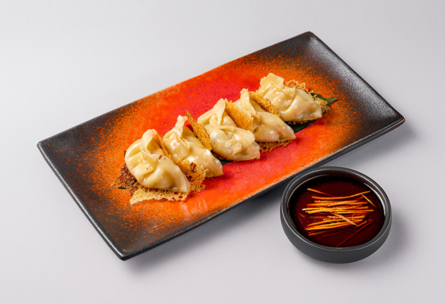 Гедза с креветками